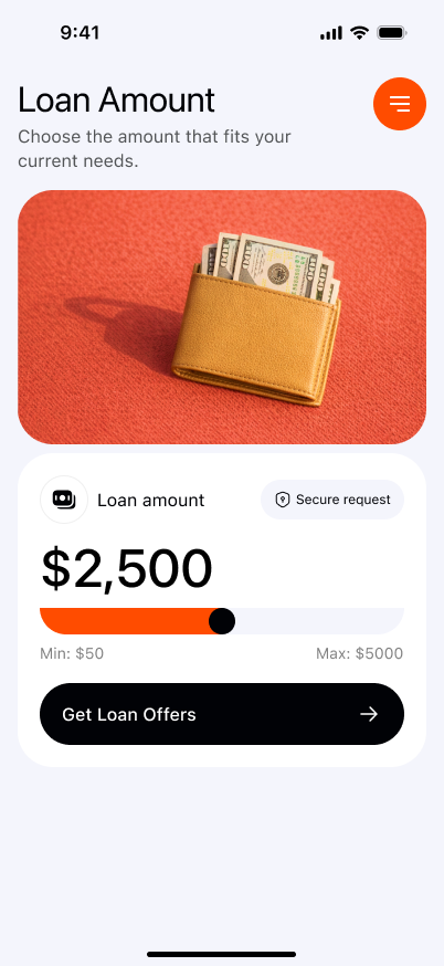 CBW: Cash Advance & Loan App app screen